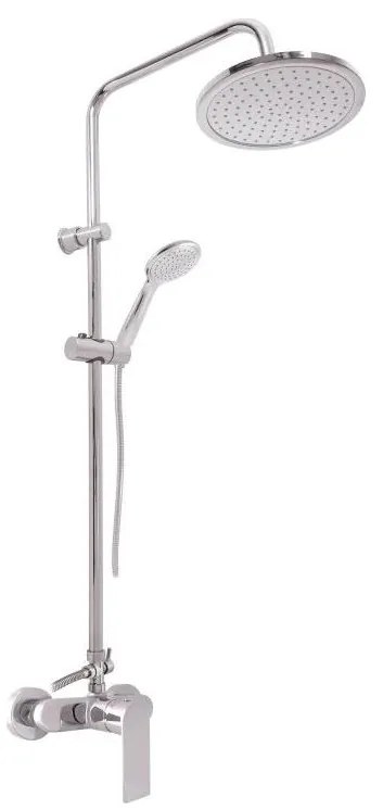 RAV Slezák NL182.5/7 - Zestaw prysznicowy z baterią NIL, chrom błyszczący