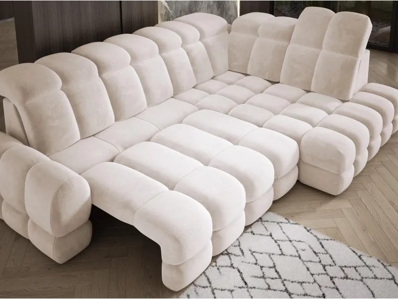 Narożnik TOLLO L Prawostronny Elektryczna regulacja Salvador 01 WERSAL