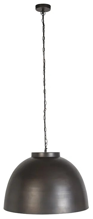 Industrialna lampa wisząca antyczny brąz 60 cm - HoodiPrzemysłowy Oswietlenie wewnetrzne