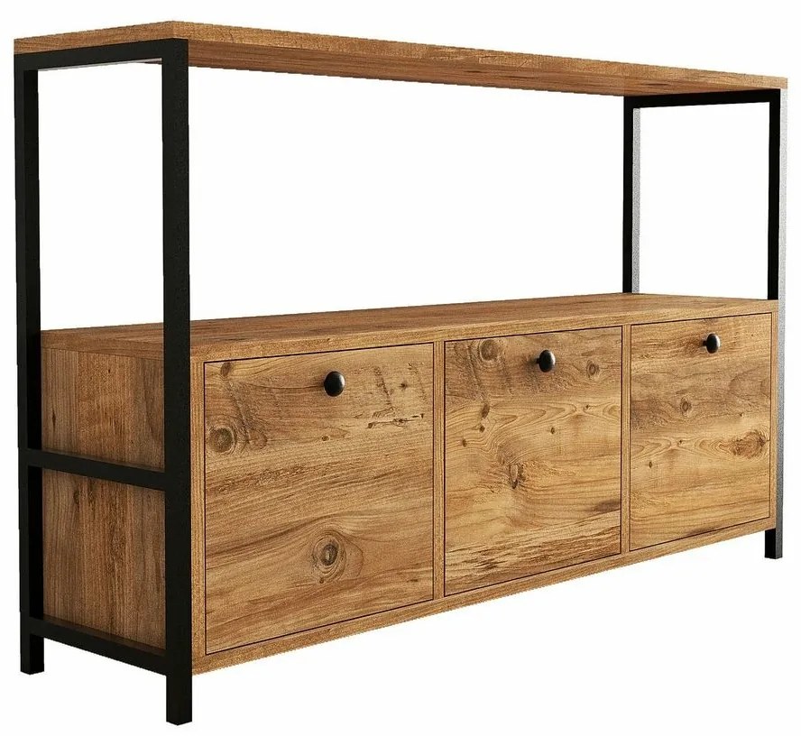 Szafka Nero v2 Atlantic Pine and Black