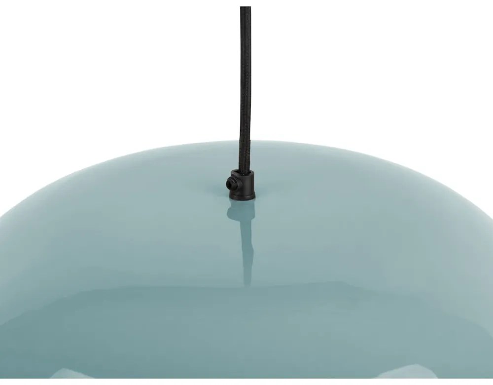 Miętowa lampa wisząca z metalowym kloszem ø 40 cm Dome – Leitmotiv
