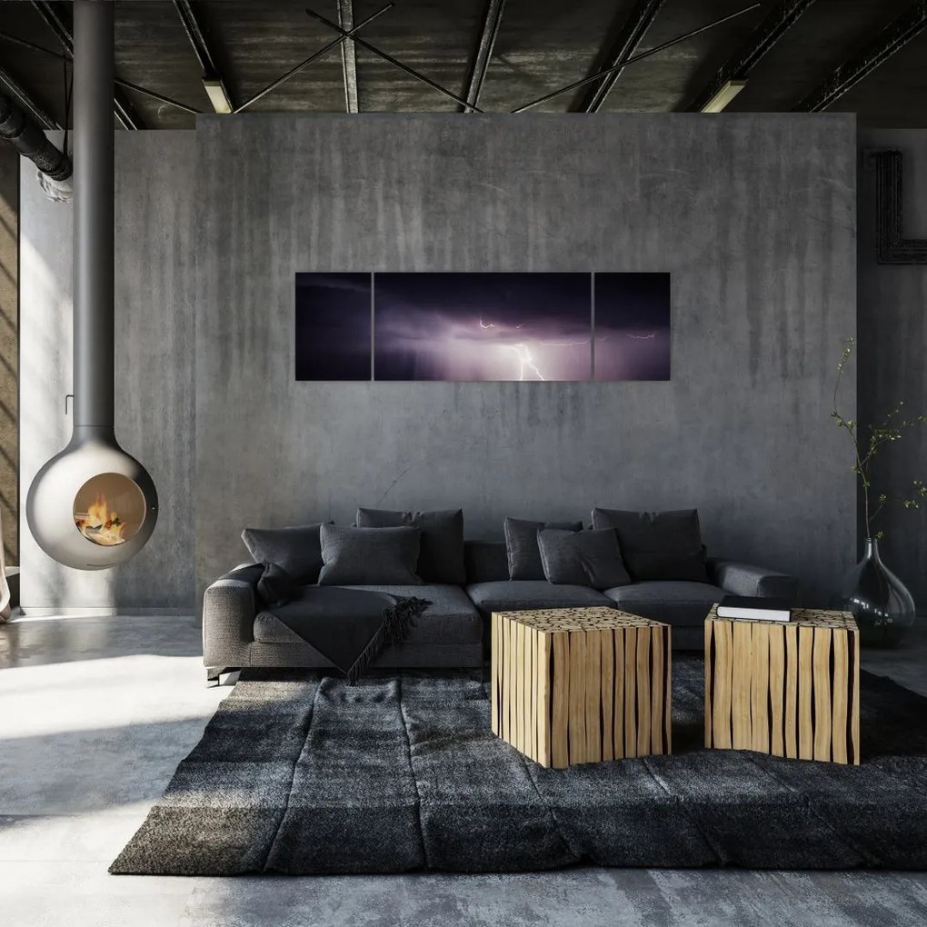 Obraz - Burza (170x50 cm)