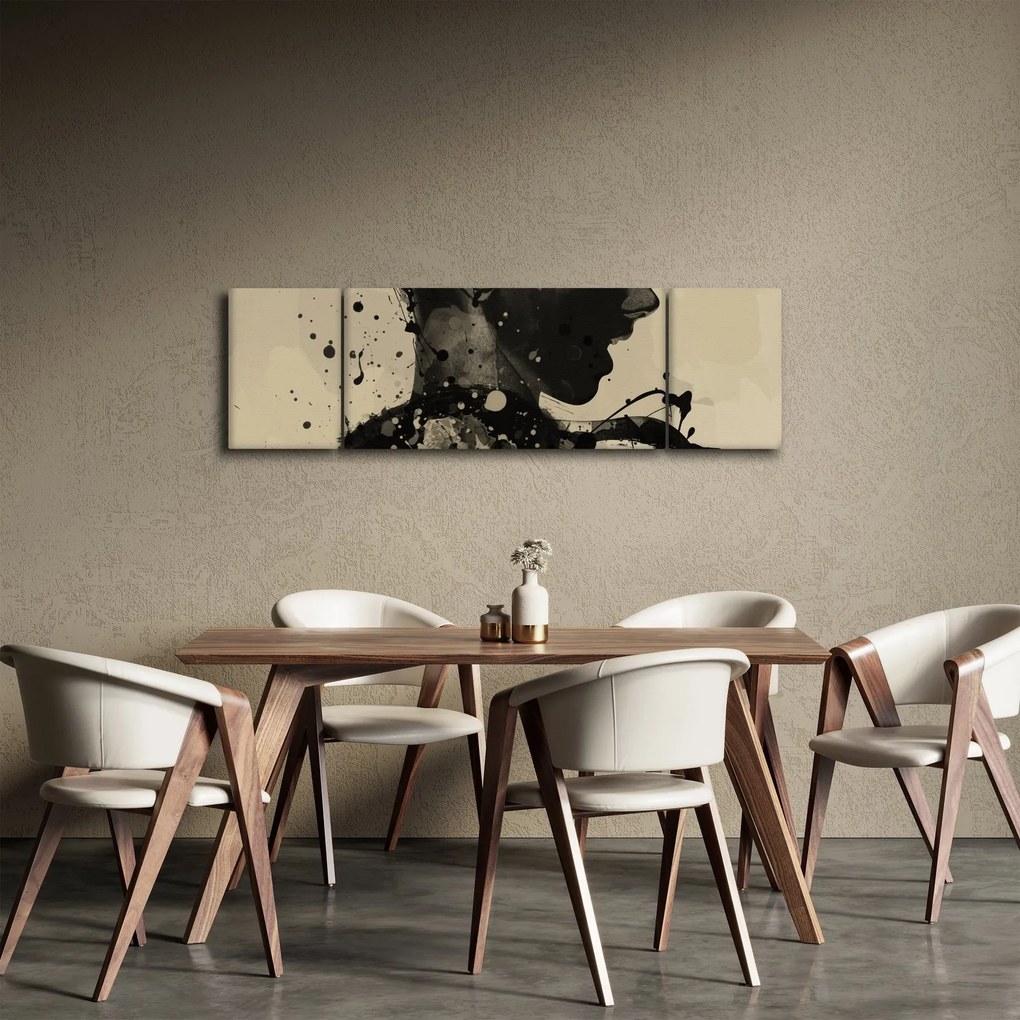 Obraz - Kobieta jazzowa (170x50 cm)