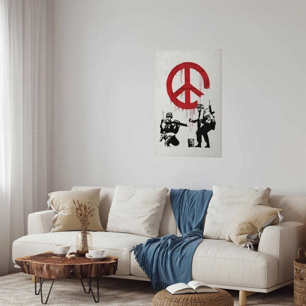 Plakat Wojna i pokój 21x30 cm bez ramy bez marginesu ARTGEIST B