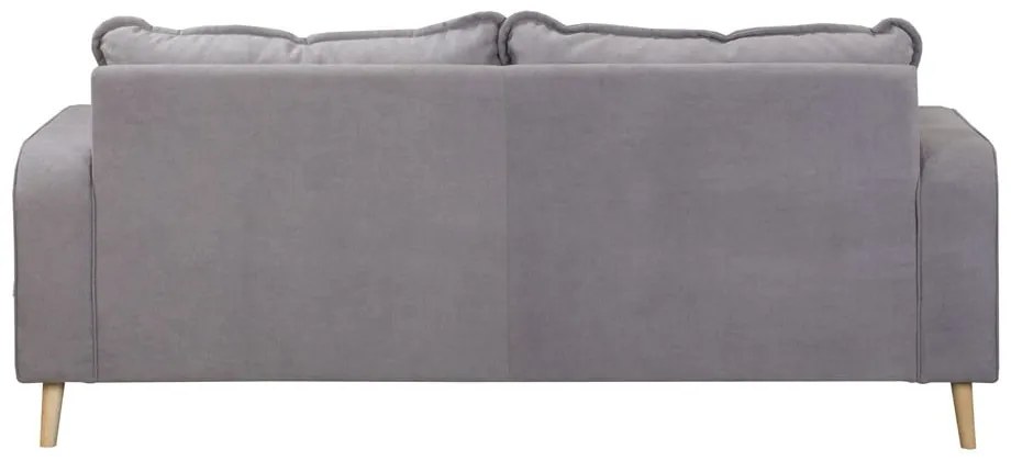 Szara sofa 193 cm Beata – Ropez