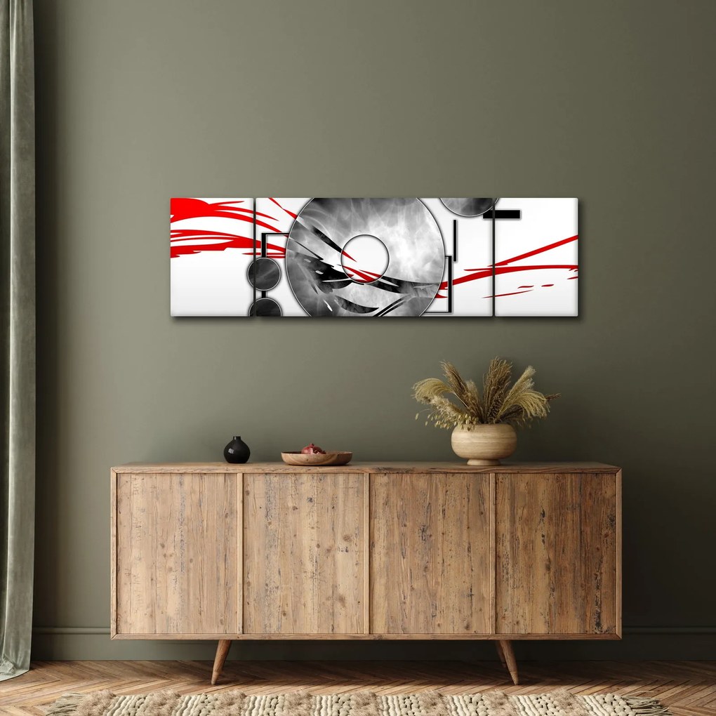 Abstrakcyjny obraz (170x50 cm)