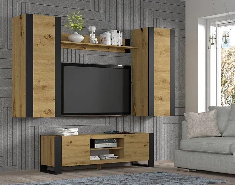 Szafka Rtv Dąb Artisan B6-T10