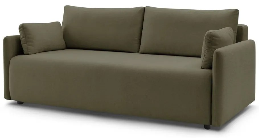 Zielona rozkładana sofa 211 cm Marcel – Bobochic Paris