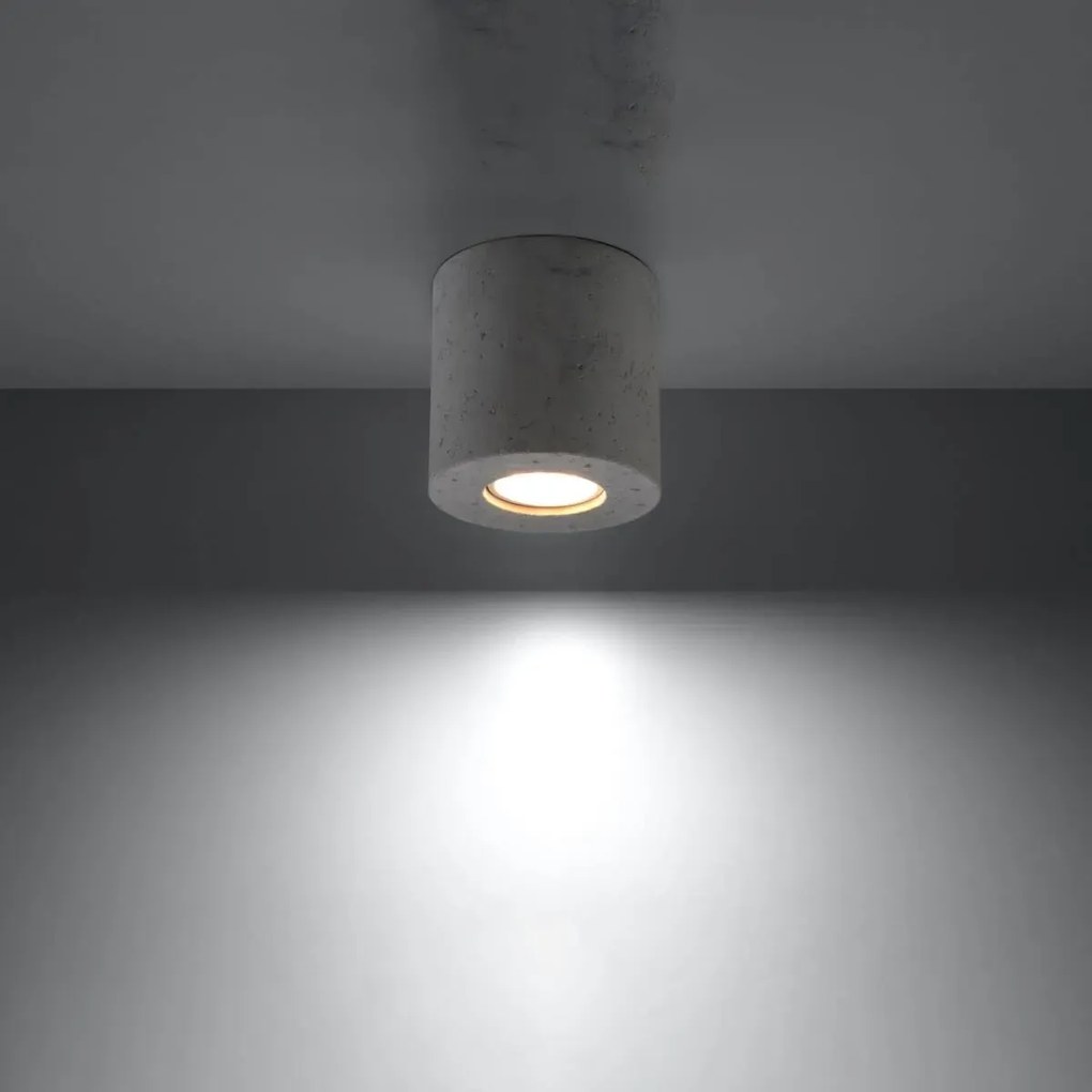 Plafon ORBIS betonowy SOLLUX LIGHTING
