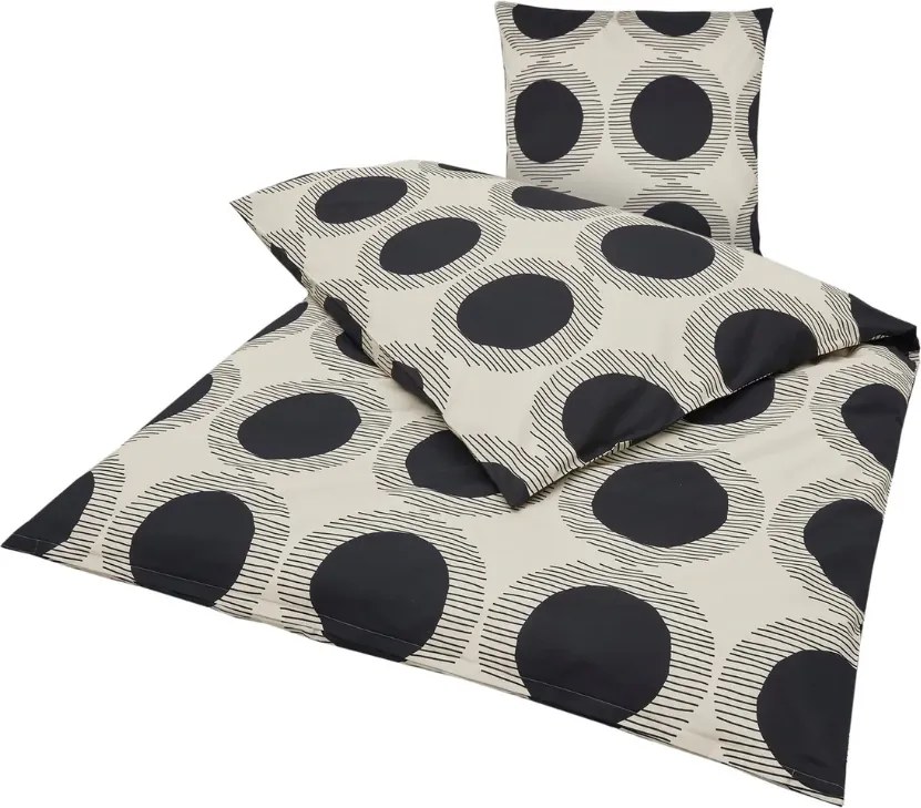 PrzytulneMieszkanie.pl PrzytulneMieszkanie.pl Pościel z bawełny Renforcé KAYLIN wzorzysta Rozmiar pościeli: 80 x 80 cm | 135 x 200 cm
