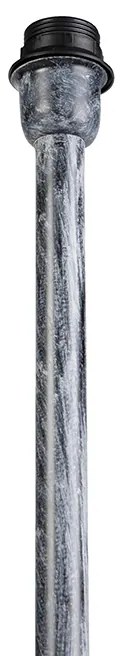 Lampa stojąca w stylu vintage szara bez klosza - Simplo Nowoczesny Oswietlenie wewnetrzne