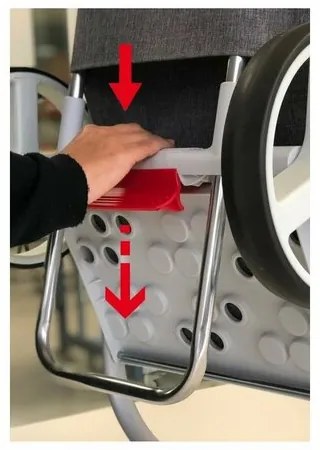 Rolser Torba na kółkach Com Polar 8 Black Tube,szara
