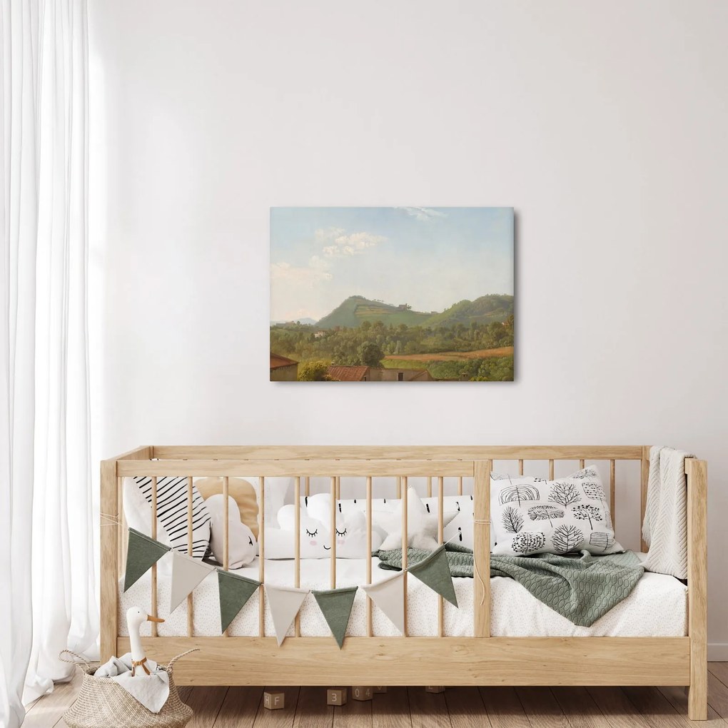 Obraz - Simon Denis, View Near Naples, reprodukcje (70x50 cm)