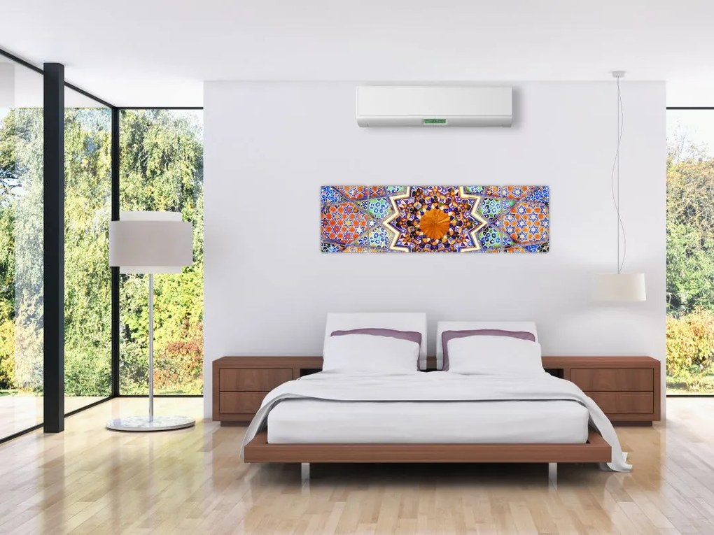 Obraz mozaiki (170x50 cm)