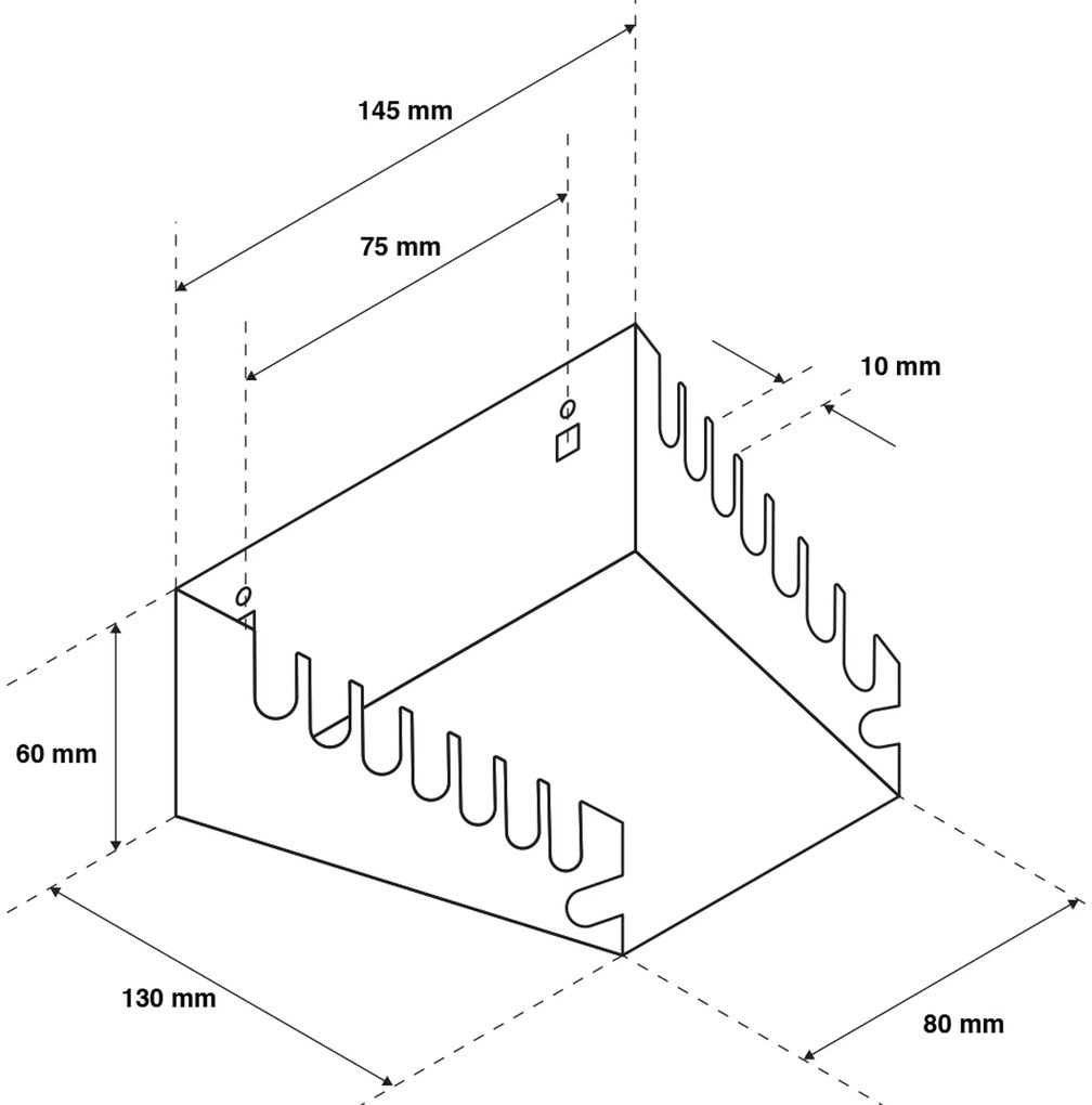 Uchwyt na klucze płaskie