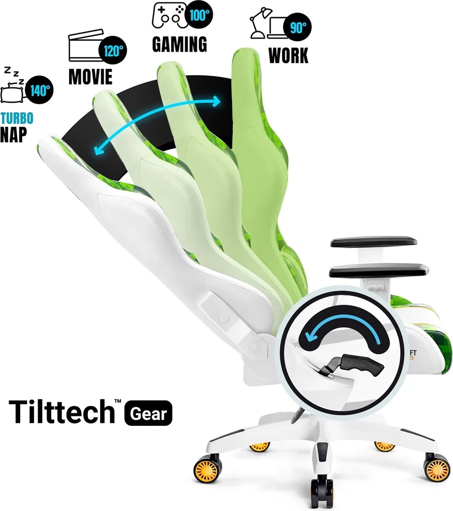 Fotel gamingowy młodzieżowy Diablo X-One 2.0 Small Size, Craft Edition