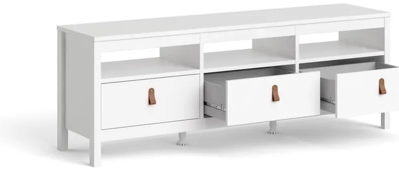 Biała szafka pod TV 151x54 cm Madrid – Tvilum