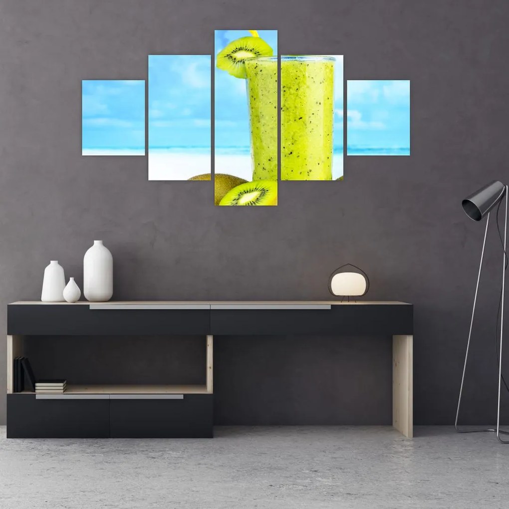 Zdjęcie - smoothie z kiwi (125x70 cm)