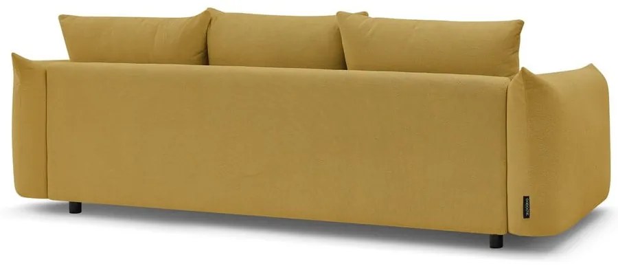 Żółta sofa 265 cm Ernest – Bobochic Paris