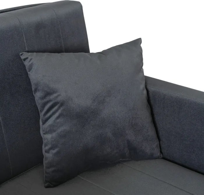 Fotel do Spania VERO Rozkładany Jednoosobowy Amerykanka Szary Nowoczesny