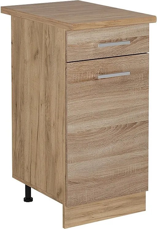 Szafka dolna do kuchni sonoma 40x60x81.6 r-line