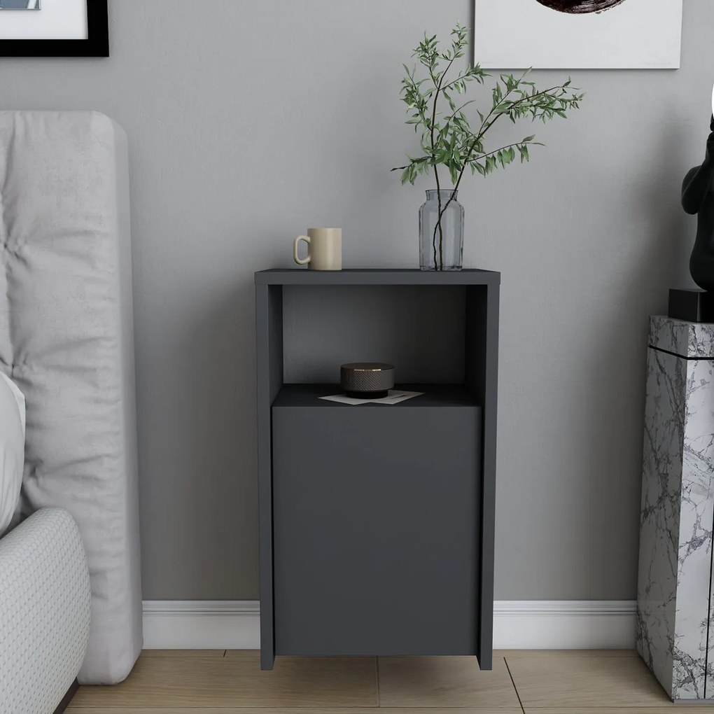 Stolik nocny Carlin Anthracite