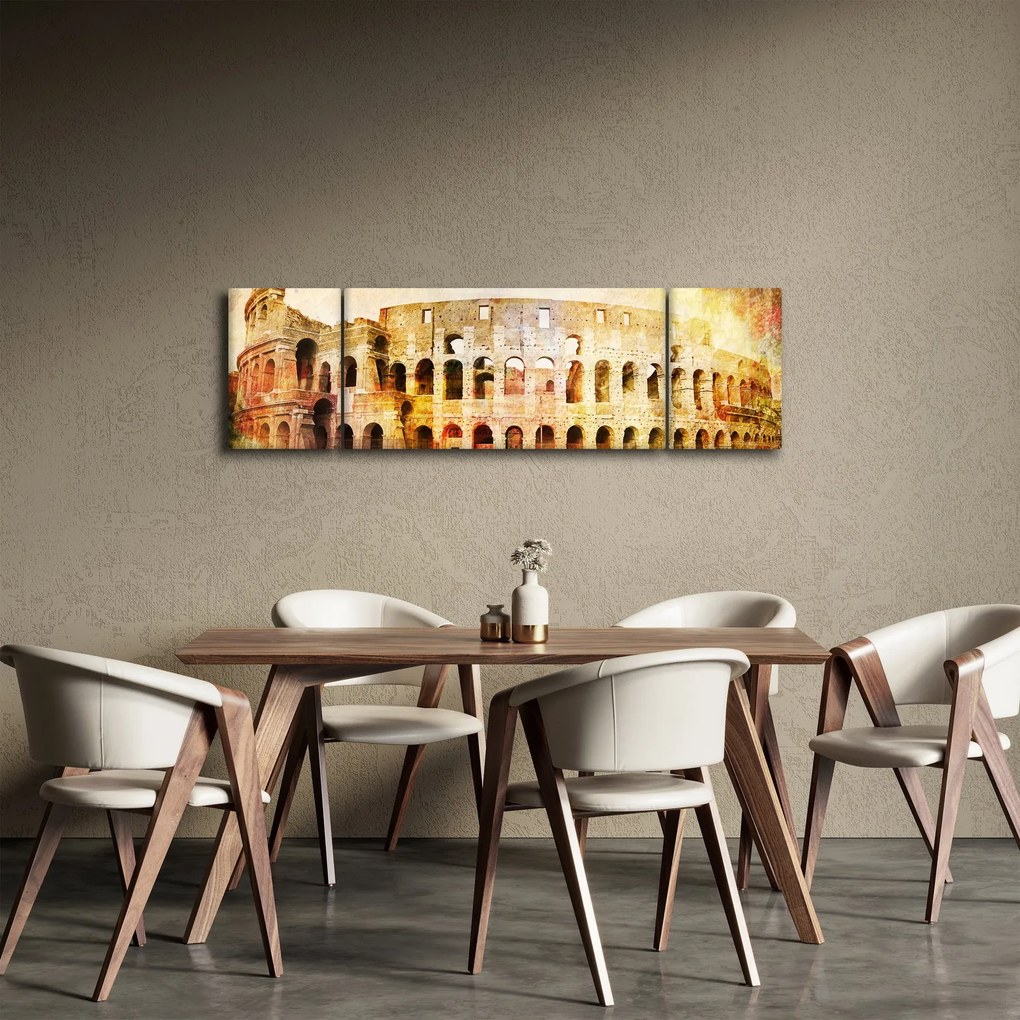 Obraz - Malarstwo cyfrowe, Koloseum, Rzym, Włochy (170x50 cm)