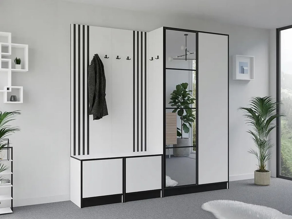 Garderoba EDEN 21  Biały