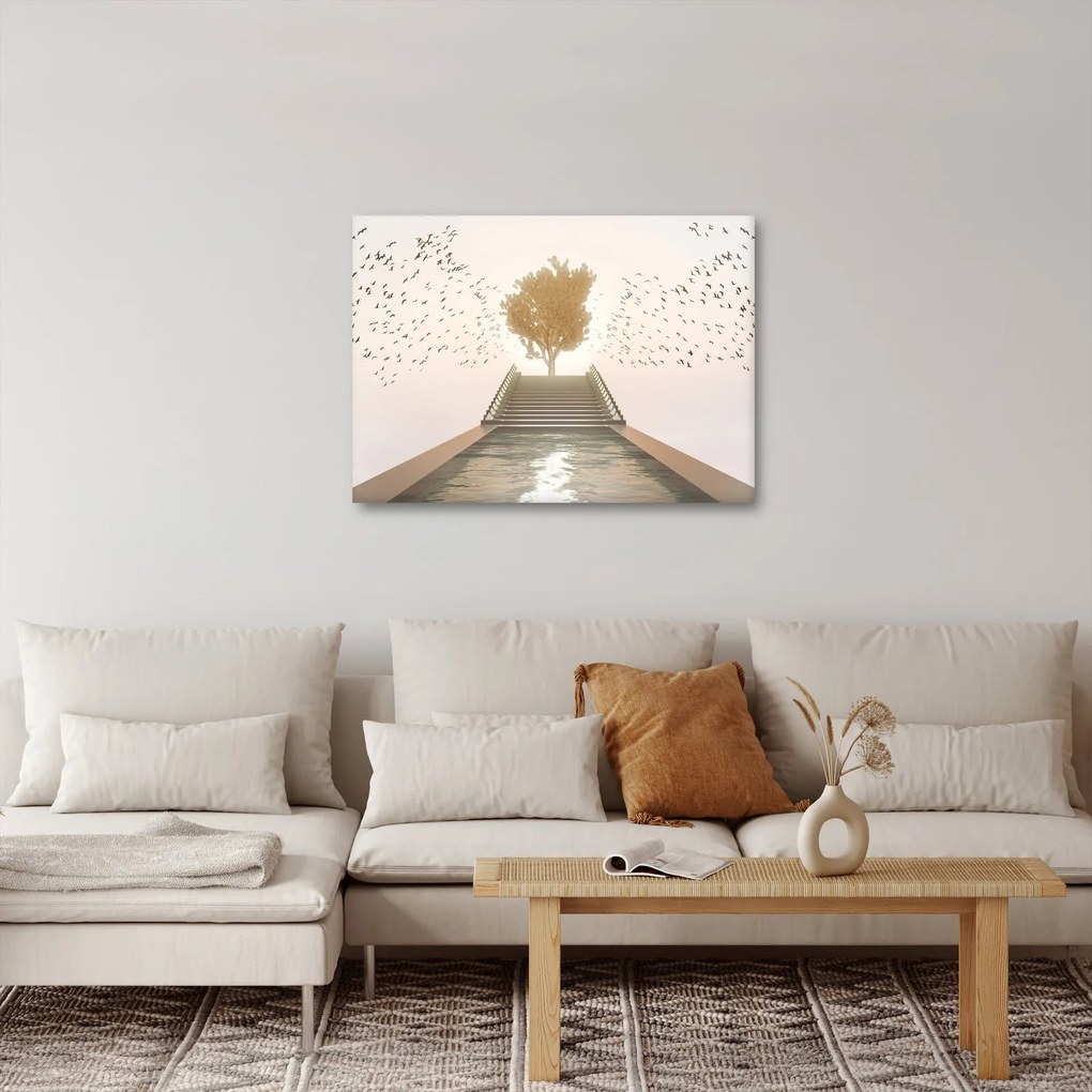 Obraz - Most do nieznanego (70x50 cm)