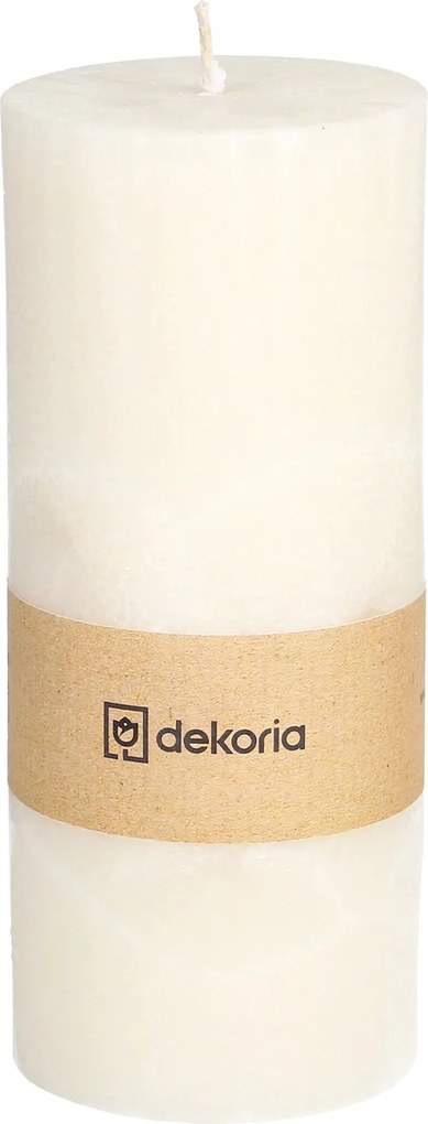 Świeca zapachowa palmowa walec White