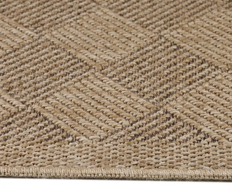Dywan uniwersalny Dhaka Roby antracytowo-beżowy 200 cm x 290