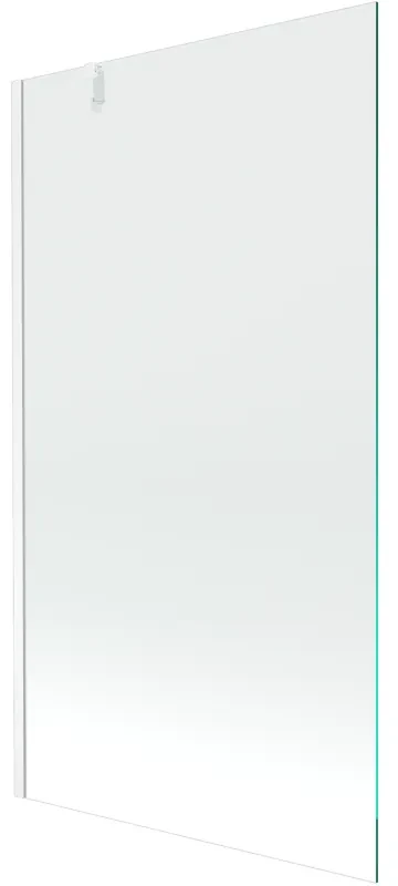 Mexen Next parawan nawannowy 1-skrzydłowy 100 x 150 cm, transparent, biały - 895-100-000-00-00-20