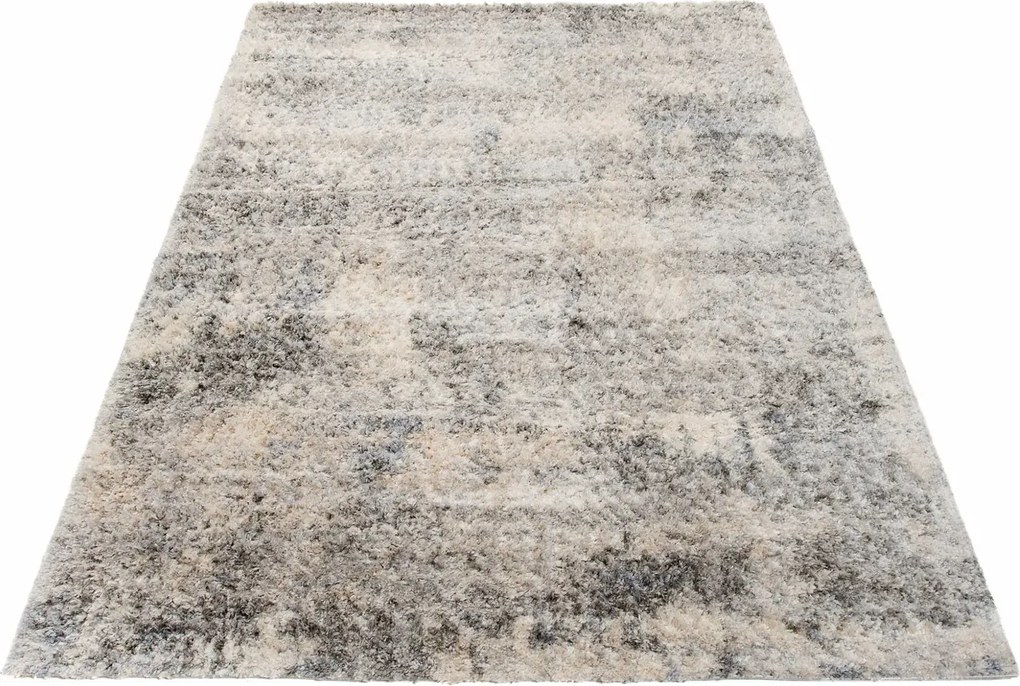Kremowy dywan shaggy w skandynawskim stylu Z1-F67