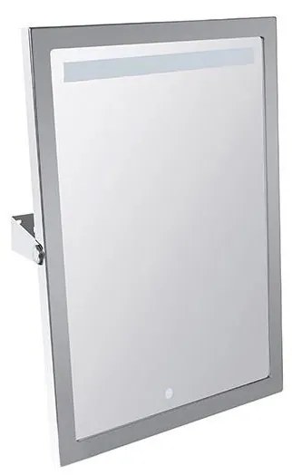 Lustro 40x60 cm, stal nierdzewna/srebrne