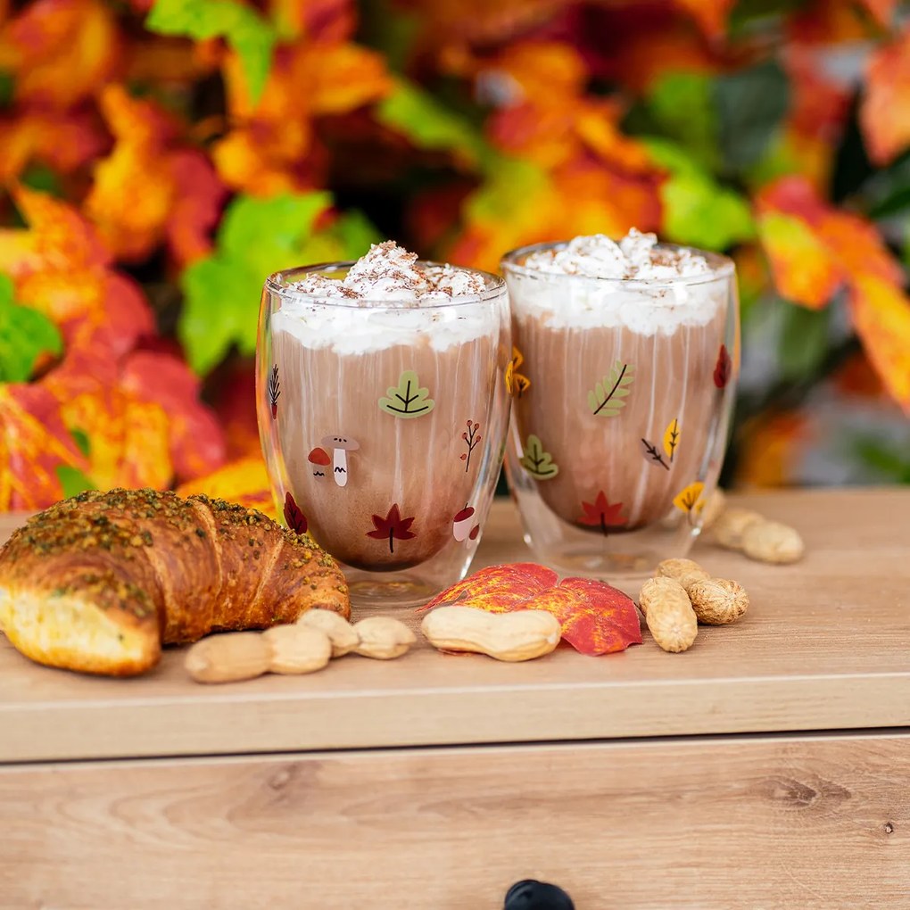 4Home Szklanka termiczna Autumn Hot&Cool 350 ml, 2 szt.