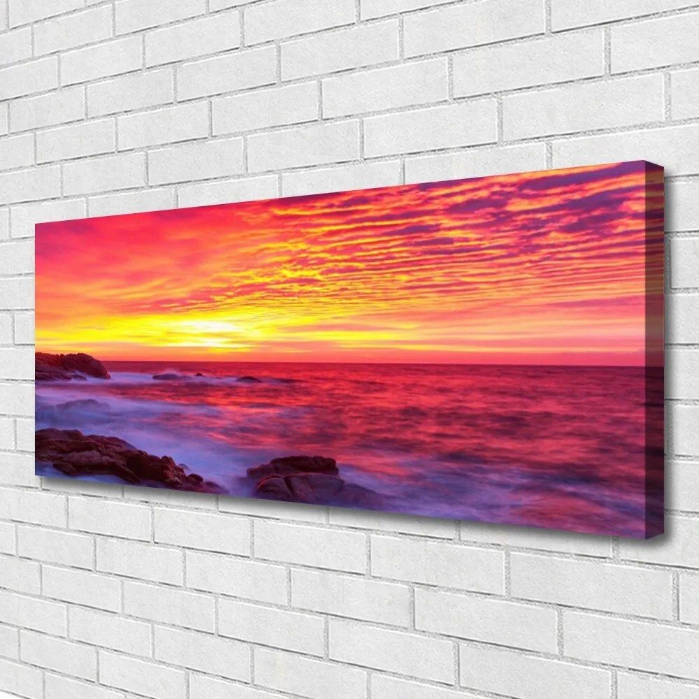 Obraz Canvas Abstrakcja Zachód