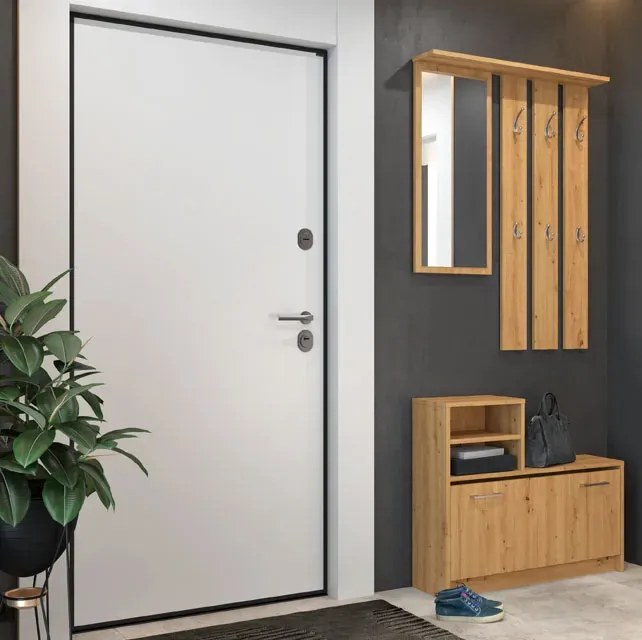 Komplet Mebli Do Przedpokoju Z Lustrem W3-N13