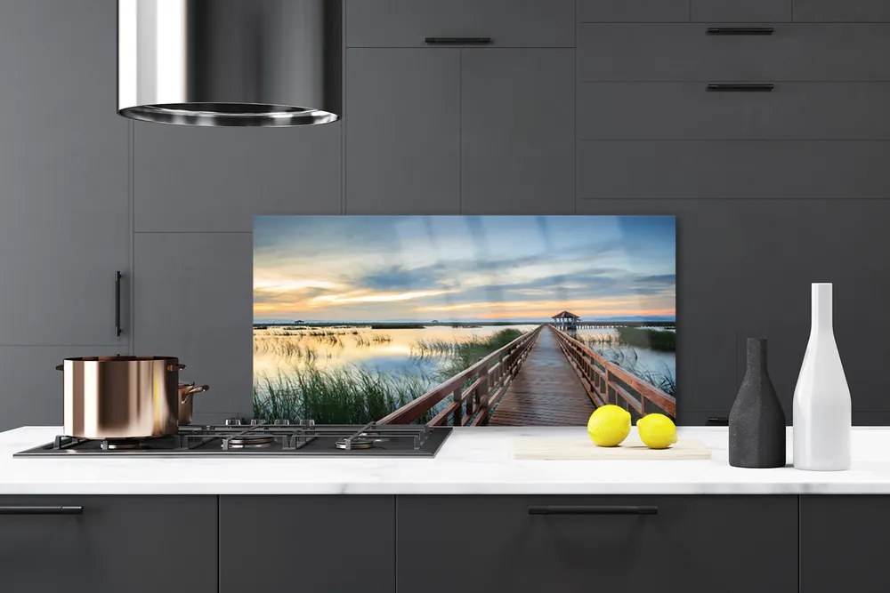 Panel Kuchenny Zabytkowa Konstrukcja Mostu