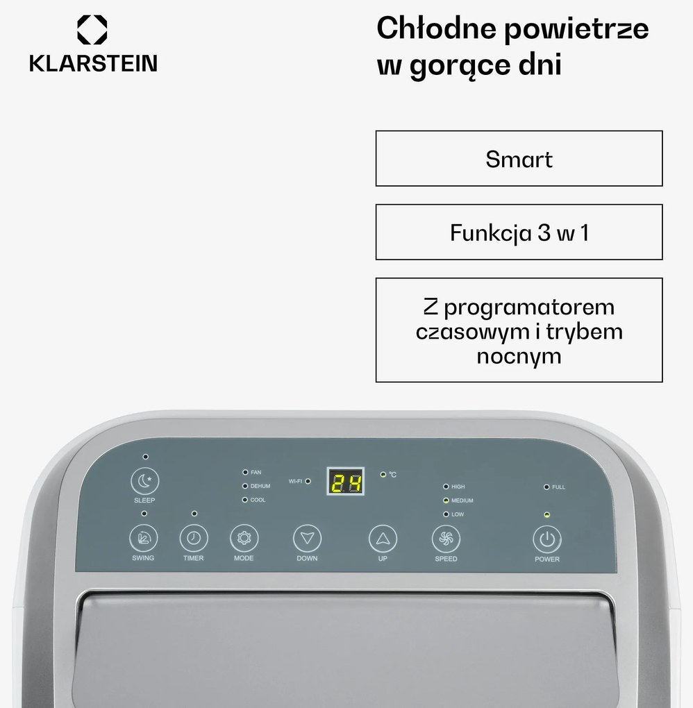Klarstein Iceblock ProSmart Smart klimatyzator przenośny