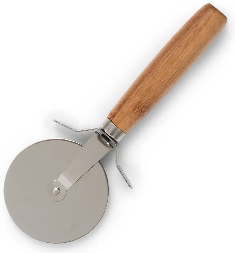 Deska do pizzy z nożykiem, Ø 32 cm, bambus, ZELLER