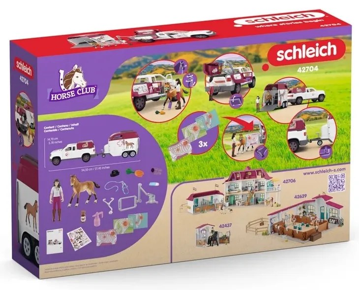 Schleich 42704 Mobilny weterynarz z przyczepą