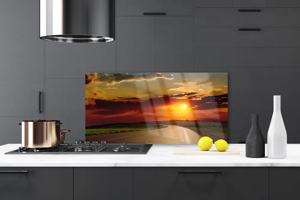 Panel Kuchenny Droga Ku Wschodzącemu Słońcu