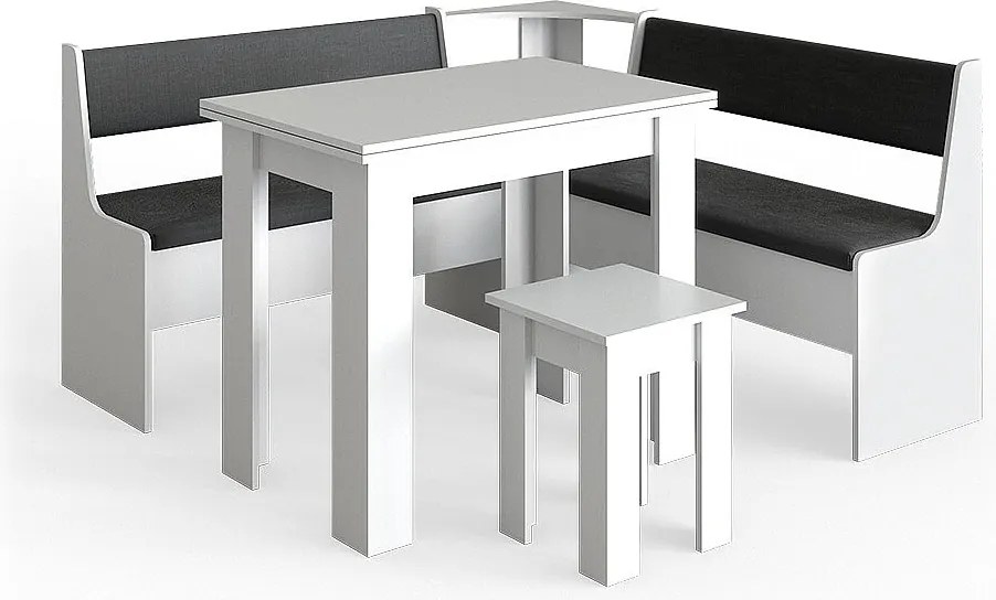 Corner Bank Group biały 150x150x80 roman