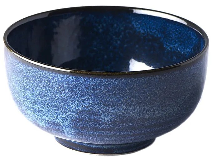 Niebieska miska ceramiczna MIJ Indigo, ø 16 cm