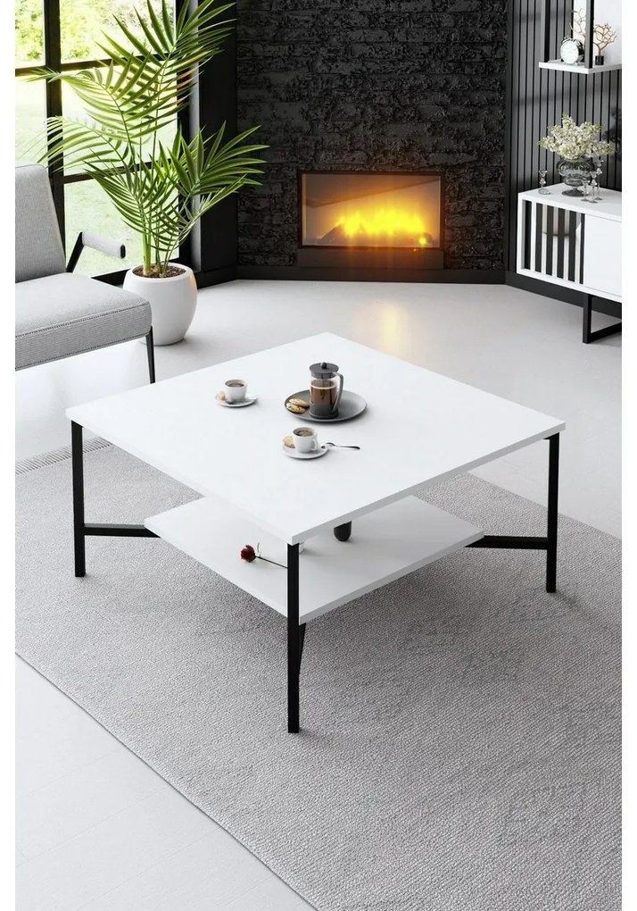Stolik konferencyjny Black Line White