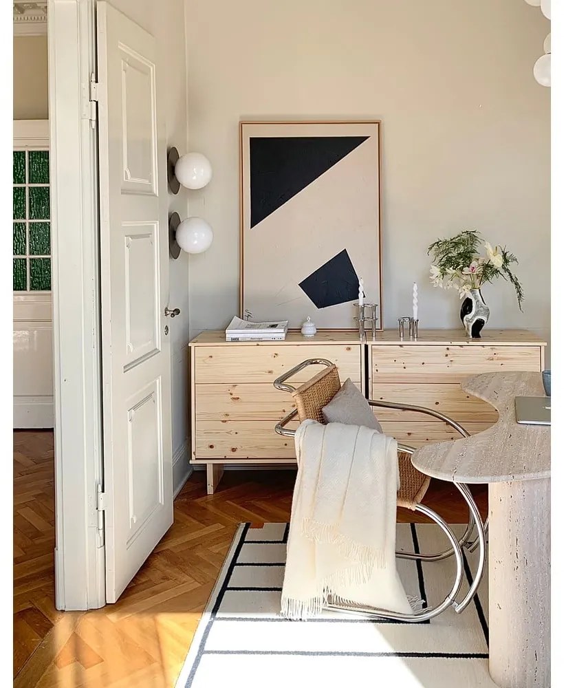 Naturalna komoda z drewna sosnowego Karup Design Kommo