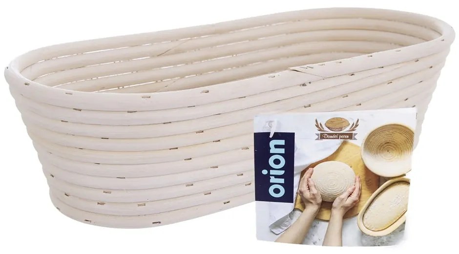Rattanowy koszyk do wyrastania chleba Orion Listki, 32x15 cm