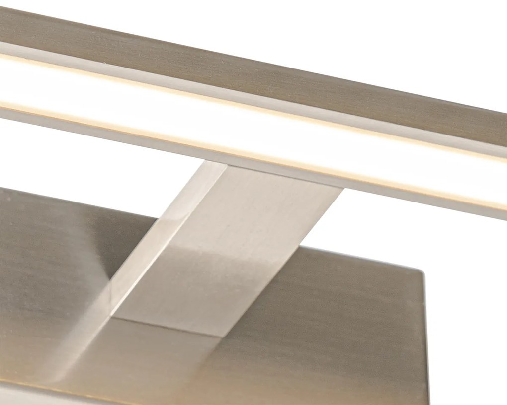 Stalowa lampa ścienna 41,5 cm z LED IP44 - JerreDesignerski Oswietlenie wewnetrzne