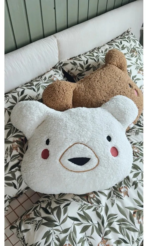 Poduszka dziecięca z mikropluszu Bear – Malomi Kids
