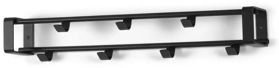 Czarny metalowy wieszak ścienny 60 cm Rex – Spinder Design